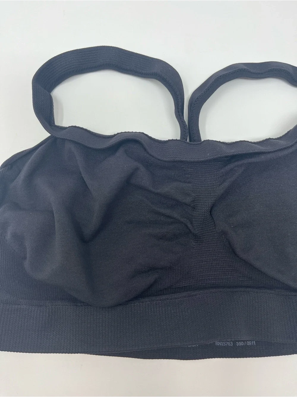 barley there Seamless Black Wireless Bralette - Picture 4 of 5